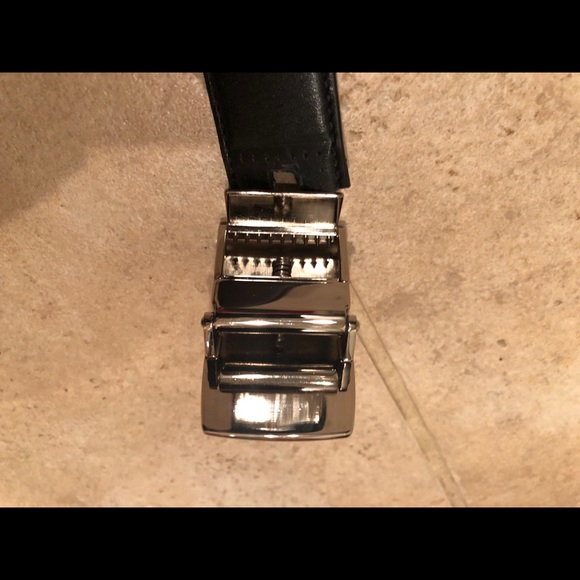 Men’s Coach “CC” canvas/leather reversible belt - Picture 13 of 16